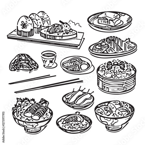 food, asian, restaurant, japanese, meal, delicious, sushi, rice, japanese food, japanese cuisine, chinese, cuisine, fresh, japan, smile, woman, dinner, art, man, background, table, tasty, gourmet, ill