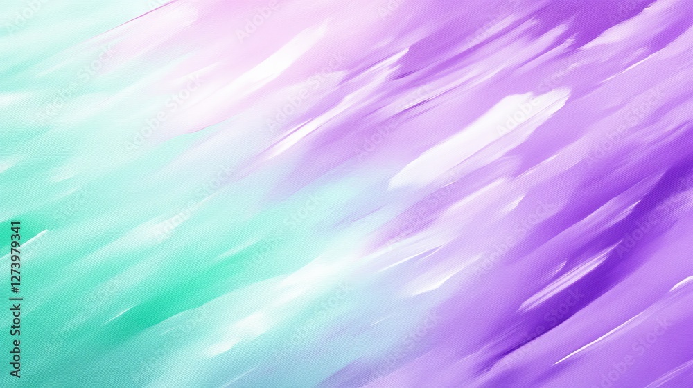 Obraz premium Abstract gradient background featuring soft hues of purple and green, ideal for creative projects