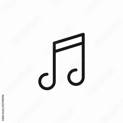 music track icon sign vector