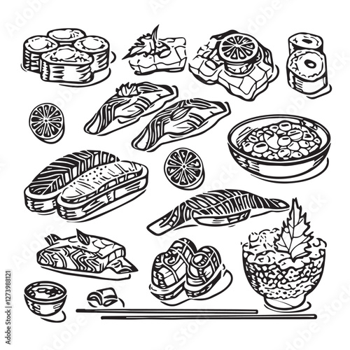 food, asian, restaurant, japanese, meal, delicious, sushi, rice, japanese food, japanese cuisine, chinese, cuisine, fresh, japan, smile, woman, dinner, art, man, background, table, tasty, gourmet, ill
