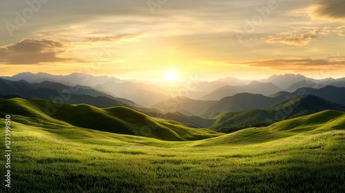 Wildflower colors blooming on a hillside nature landscape vibrant plants scenic viewpoint botanical beauty