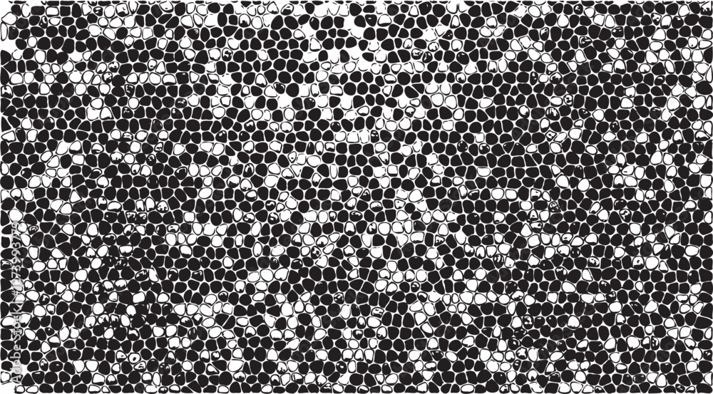 Rough, irregular texture composed of monochrome geometric elements. Overlay distressed grunge background. Abstract vector illustration. Isolated on white background. EPS10 Rough, irregular texture composed of monochrome geometric elements. Overlay distressed grunge background. Abstract vector illustration. Isolated on white background. EPS10