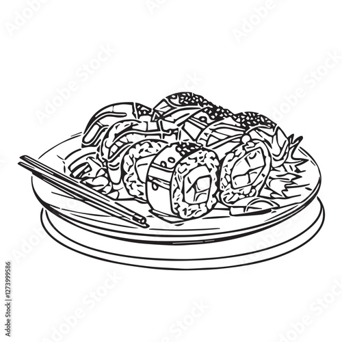 food, asian, restaurant, japanese, meal, delicious, sushi, rice, japanese food, japanese cuisine, chinese, cuisine, fresh, japan, smile, woman, dinner, art, man, background, table, tasty, gourmet, ill