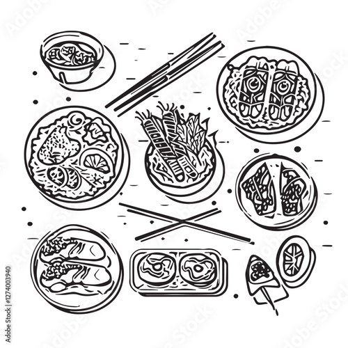 food, asian, restaurant, japanese, meal, delicious, sushi, rice, japanese food, japanese cuisine, chinese, cuisine, fresh, japan, smile, woman, dinner, art, man, background, table, tasty, gourmet, ill