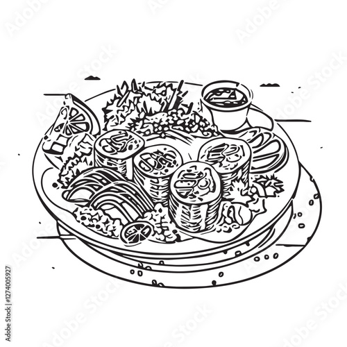food, asian, restaurant, japanese, meal, delicious, sushi, rice, japanese food, japanese cuisine, chinese, cuisine, fresh, japan, smile, woman, dinner, art, man, background, table, tasty, gourmet, ill