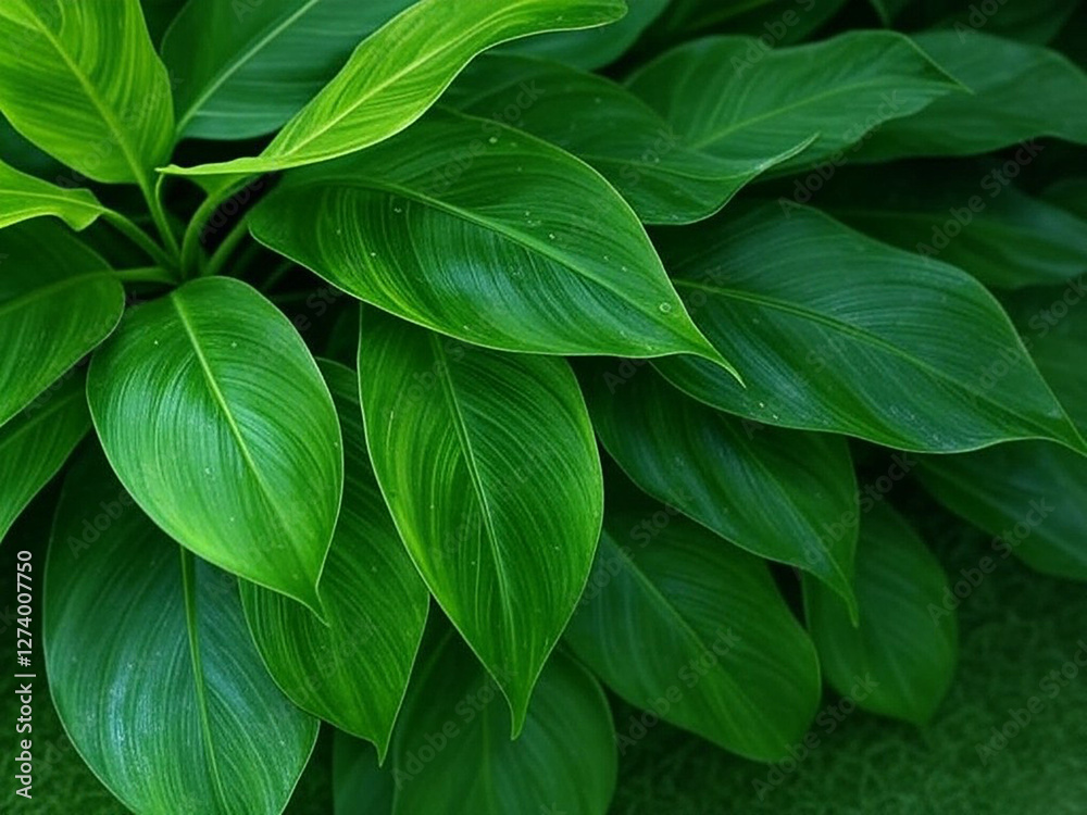 La Belleza de la Naturaleza: Primer Plano de Hojas Verdes La Belleza de la Naturaleza: Primer Plano de Hojas Verdes
