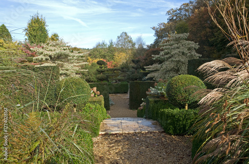 Les jardins de Castillon, Plantbessin, Castillon, 14, Calvados, France photo