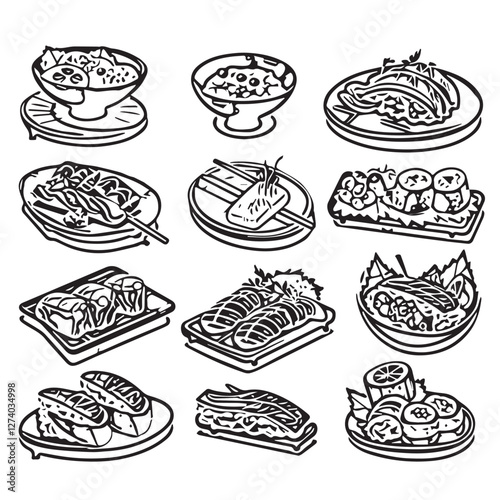 food, asian, restaurant, japanese, meal, delicious, sushi, rice, japanese food, japanese cuisine, chinese, cuisine, fresh, japan, smile, woman, dinner, art, man, background, table, tasty, gourmet, ill