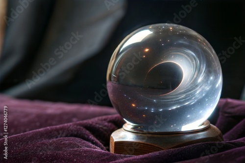 Galaxy in a Glass Ball