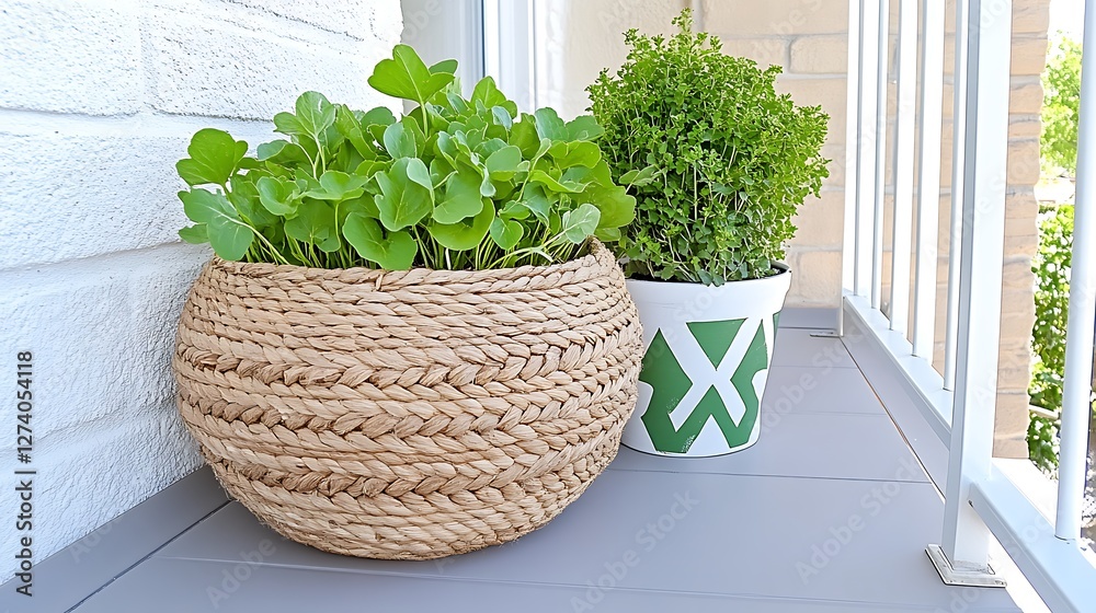 Fototapeta premium Natural light plant display