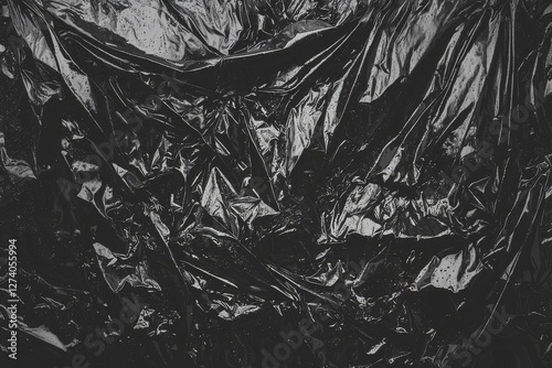A liquid metal surface with an abstract quality displays captivating shimmering reflections, flowing curves, and dynamic movements that capture light in an elegant manner