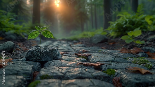 Environmental technology concept. Sustainable development goals.  HD 8K ramzan wallpaper Photographic Image