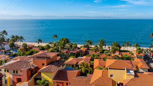 Vista Aérea de Bucerías Nayarit, México