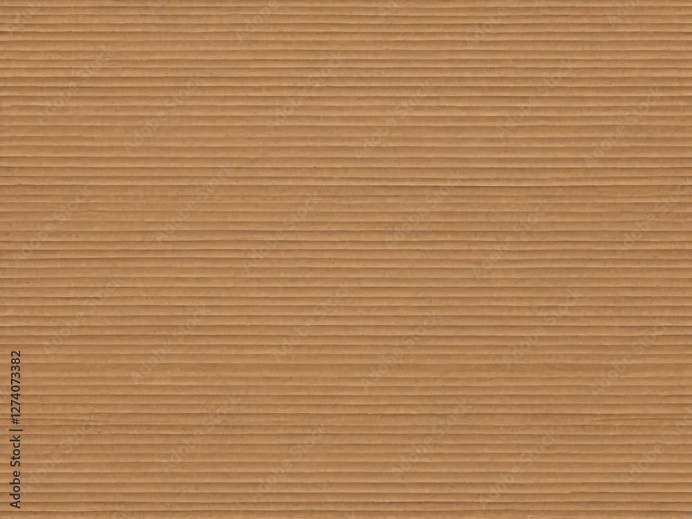 Seamless cardboard texture with horizontal corrugation. Ideal for backgrounds, packaging design, and digital art. High-quality, natural brown color with subtle grain details. Seamless cardboard texture with horizontal corrugation. Ideal for backgrounds, packaging design, and digital art. High-quality, natural brown color with subtle grain details.