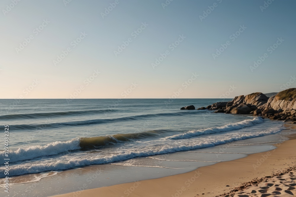 araffes on the beach with waves crashing on the shore araffes on the beach with waves crashing on the shore