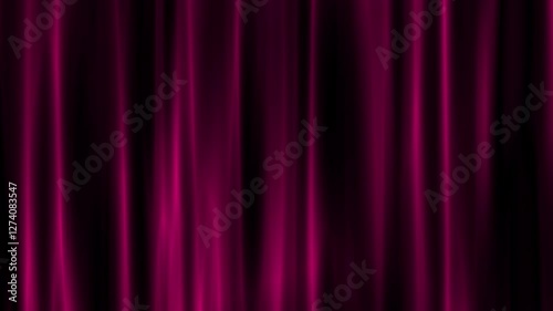 Deep red crimson silk curtain suitable for theater, luxury interiors. Ideal for background, design projects, events, and elegant visual concepts.