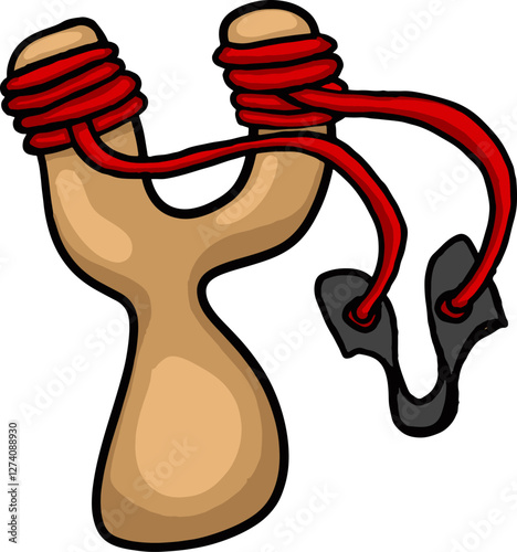 Traditional Wooden Slingshot