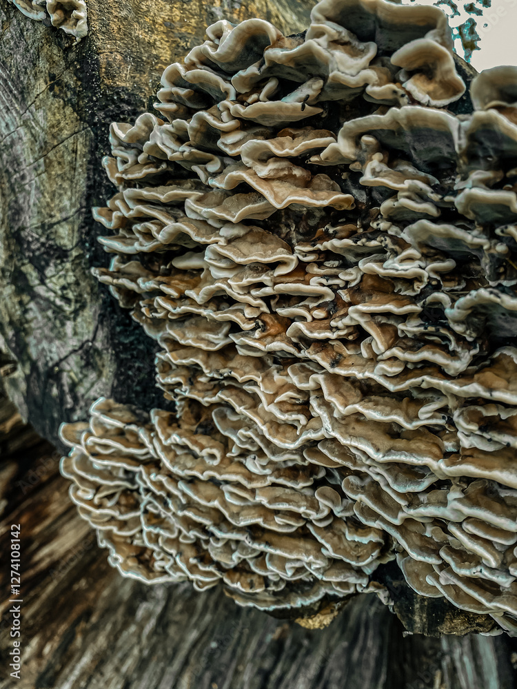 mushroom on a tree