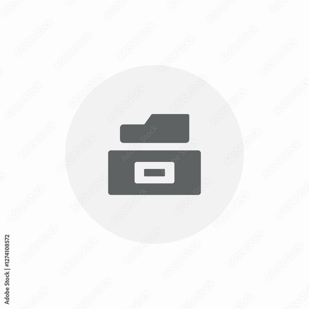 folder shelf office icon sign vector folder shelf office icon sign vector
