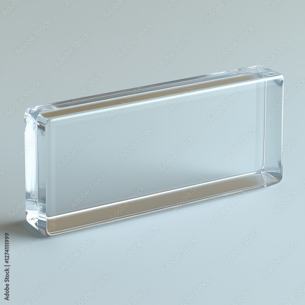 Acrylic Frame with Stand on a plain white background. Acrylic Frame with Stand on a plain white background.
