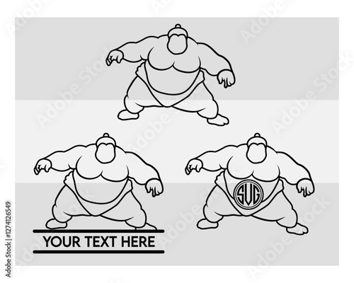 Sumo Wrestling SVG Silhouette Bundle, Sumo Wrestling Silhouette, Sumo Svg, Sports Svg, Sumo Outline Svg, Sumo Silhouette svg, Sumo Png, Wrestler Svg, Sumo Wrestling svg, Sumo Japan Sports, Cut Files