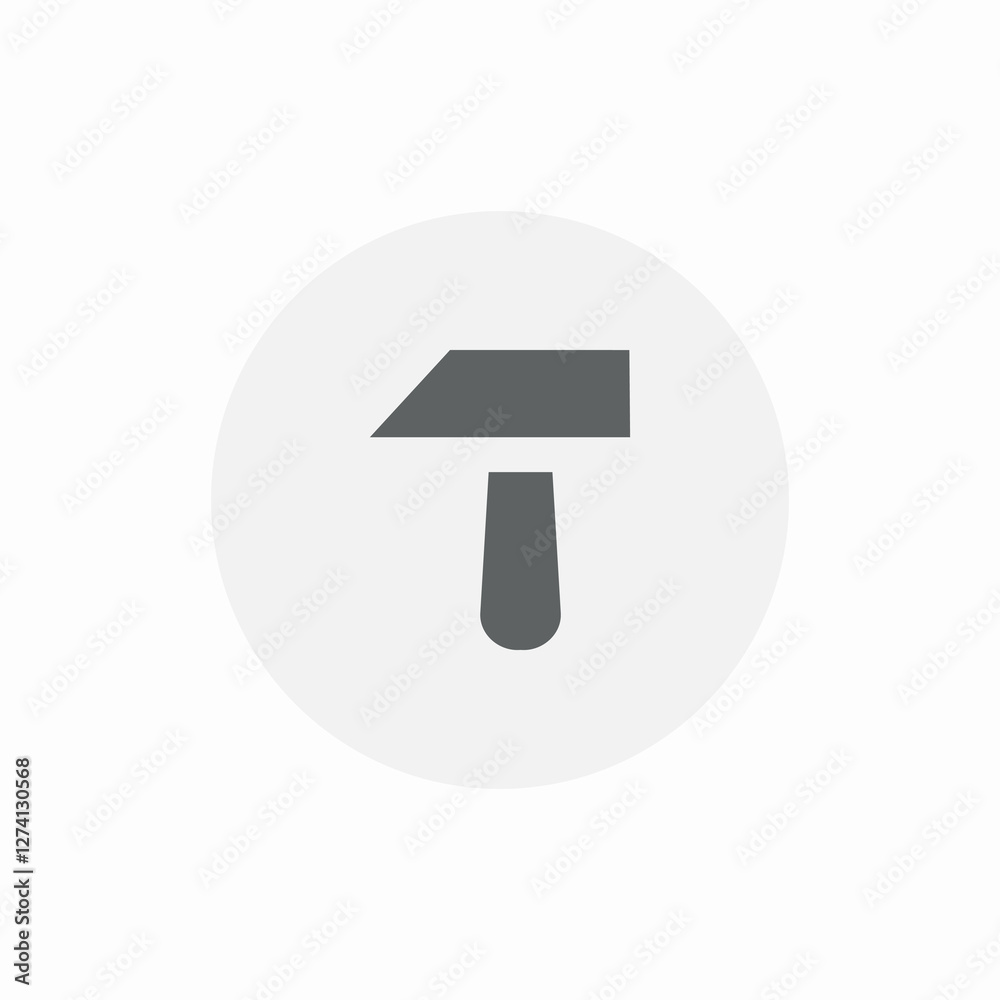 hammer construction icon sign vector hammer construction icon sign vector