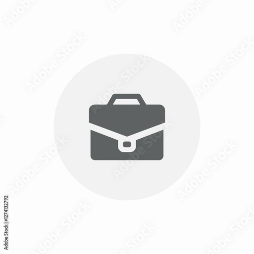 office briefcase icon sign vector
