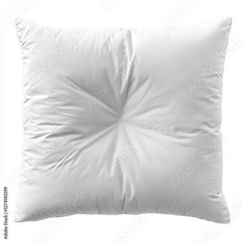 White Pillow Isolated