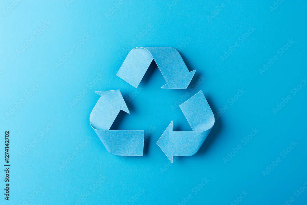 Recycling symbol design concept for sustainability Recycling symbol design concept for sustainability
