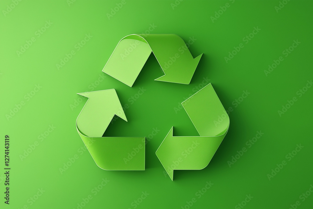 Recycling symbol design concept for sustainability Recycling symbol design concept for sustainability