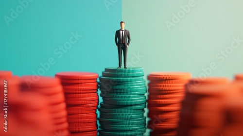 Wealth disparity success vs struggles in corporate offices