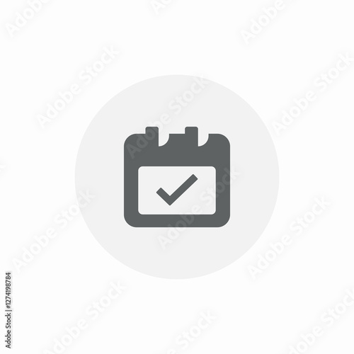 event inserted icon sign vector