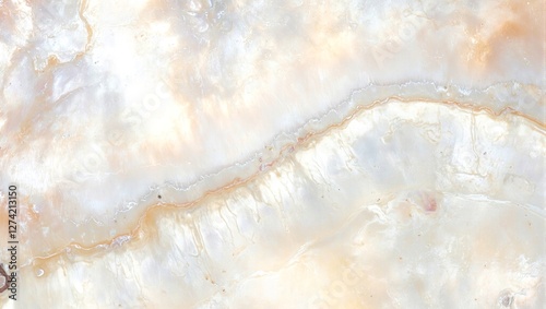 Elegant mother of pearl shell with pink white  gold hues ideal for luxury jewelry  decor