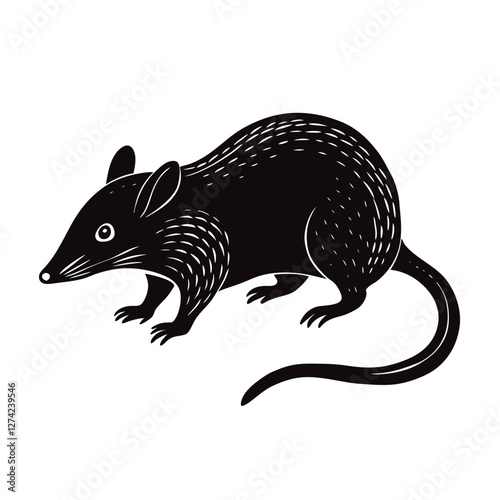 shrew vector illustration