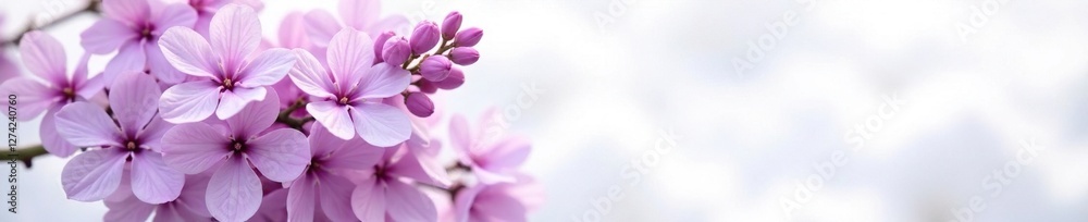 delicate lilac blooms on a snowy white background, bouquet, floral art, flowers delicate lilac blooms on a snowy white background, bouquet, floral art, flowers