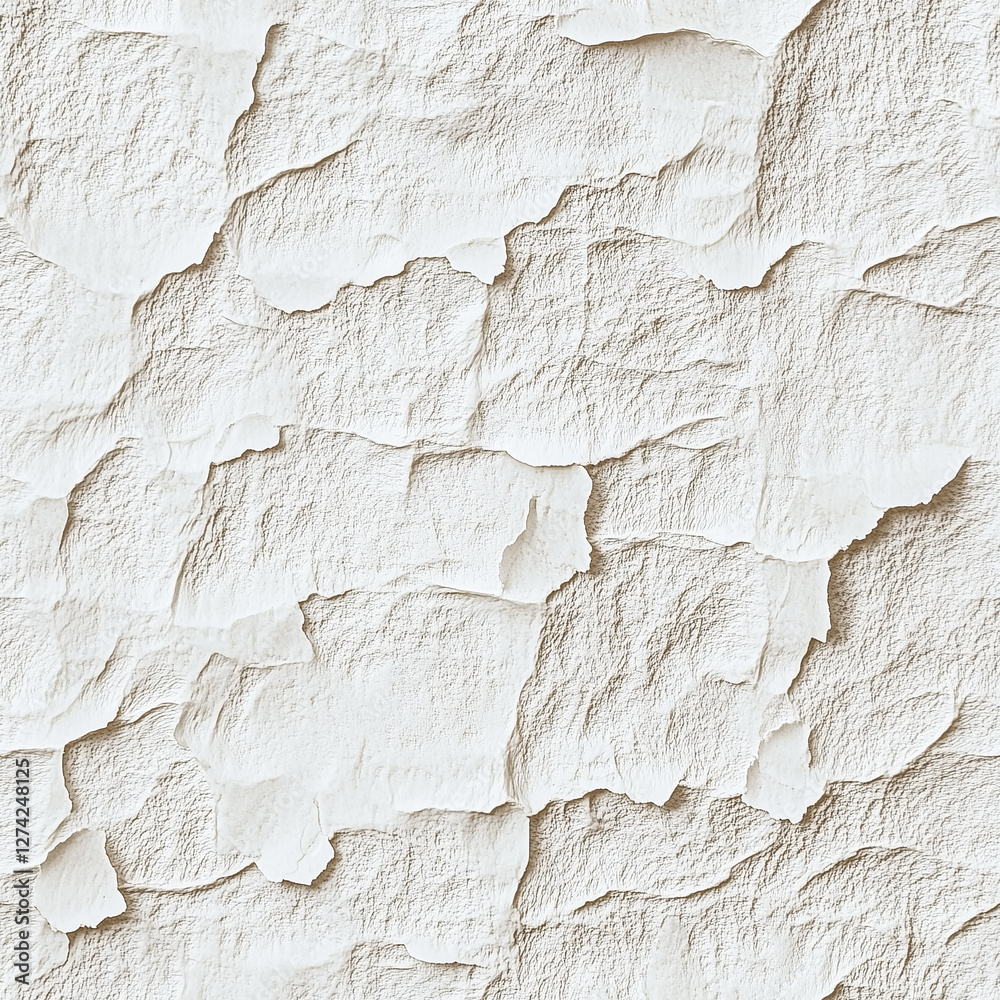 Decorative White Paper Background Texture, Seamless Pattern Decorative White Paper Background Texture, Seamless Pattern