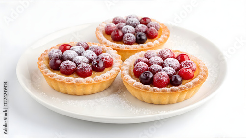 Delicious Homemade Fruit Tarts with Fresh Berries