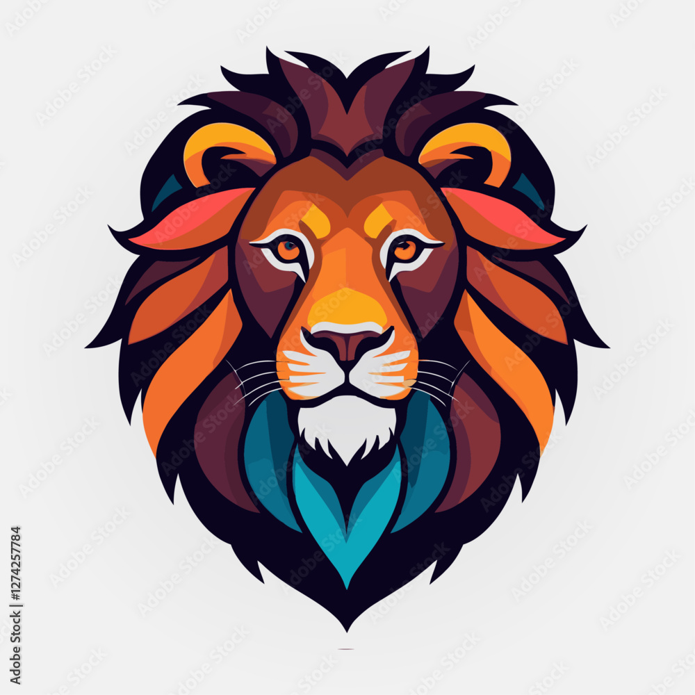 lion head vector illustration lion head vector illustration