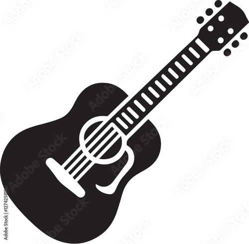 Simple vector Guitar illustration