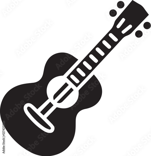 Simple vector Guitar illustration