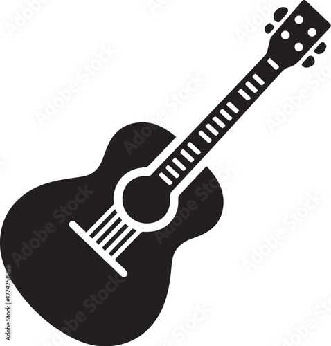 Simple vector Guitar illustration