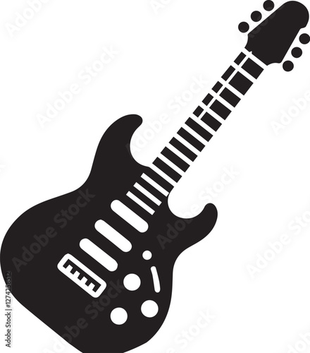 Simple vector Guitar illustration