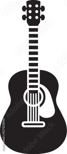 Simple vector Guitar illustration