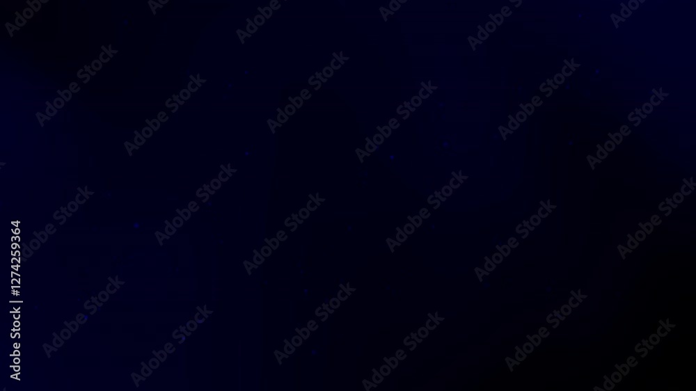 blue particle in dark background