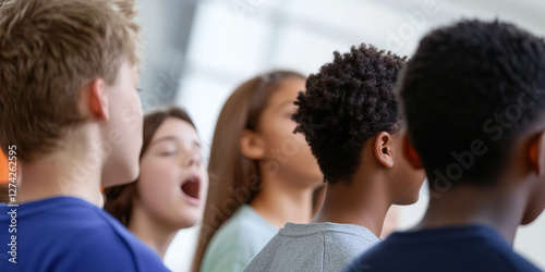 Children's Choir Backs and Shoulders