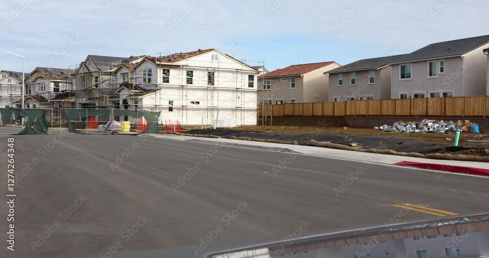 New Housing Construction in Gilroy California New Housing Construction in Gilroy California