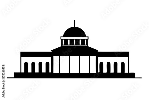 Government Building silhouette