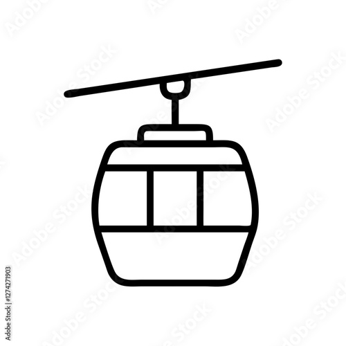 cable car icon design