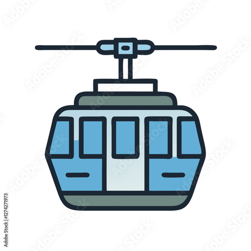 cable car icon design