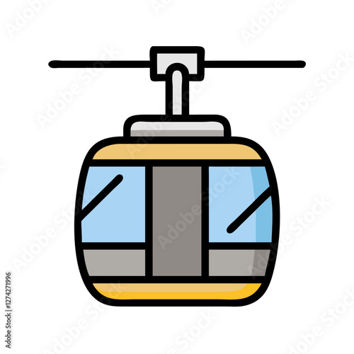 cable car icon design